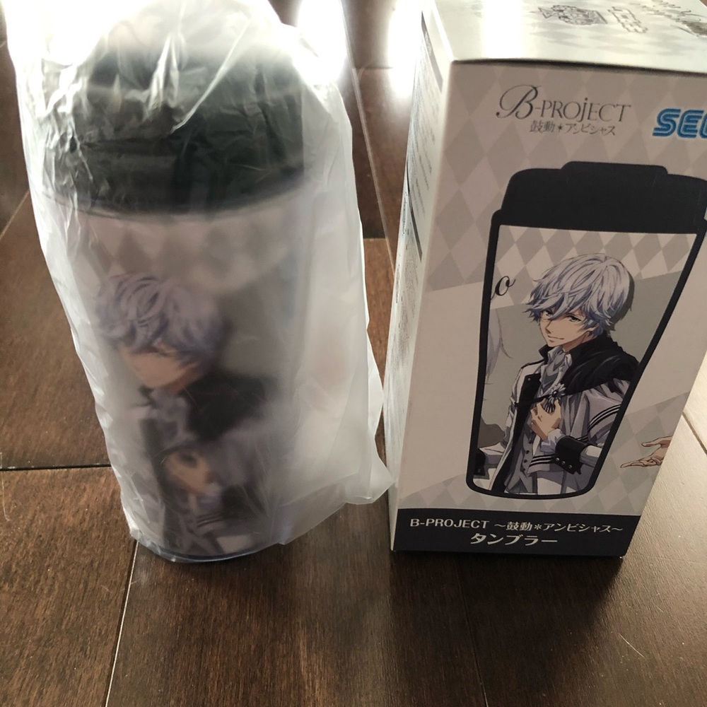 Japan B-Project Anime Tomohisa Kitakado Mug Cup Tumbler figure Sega Water Bottle